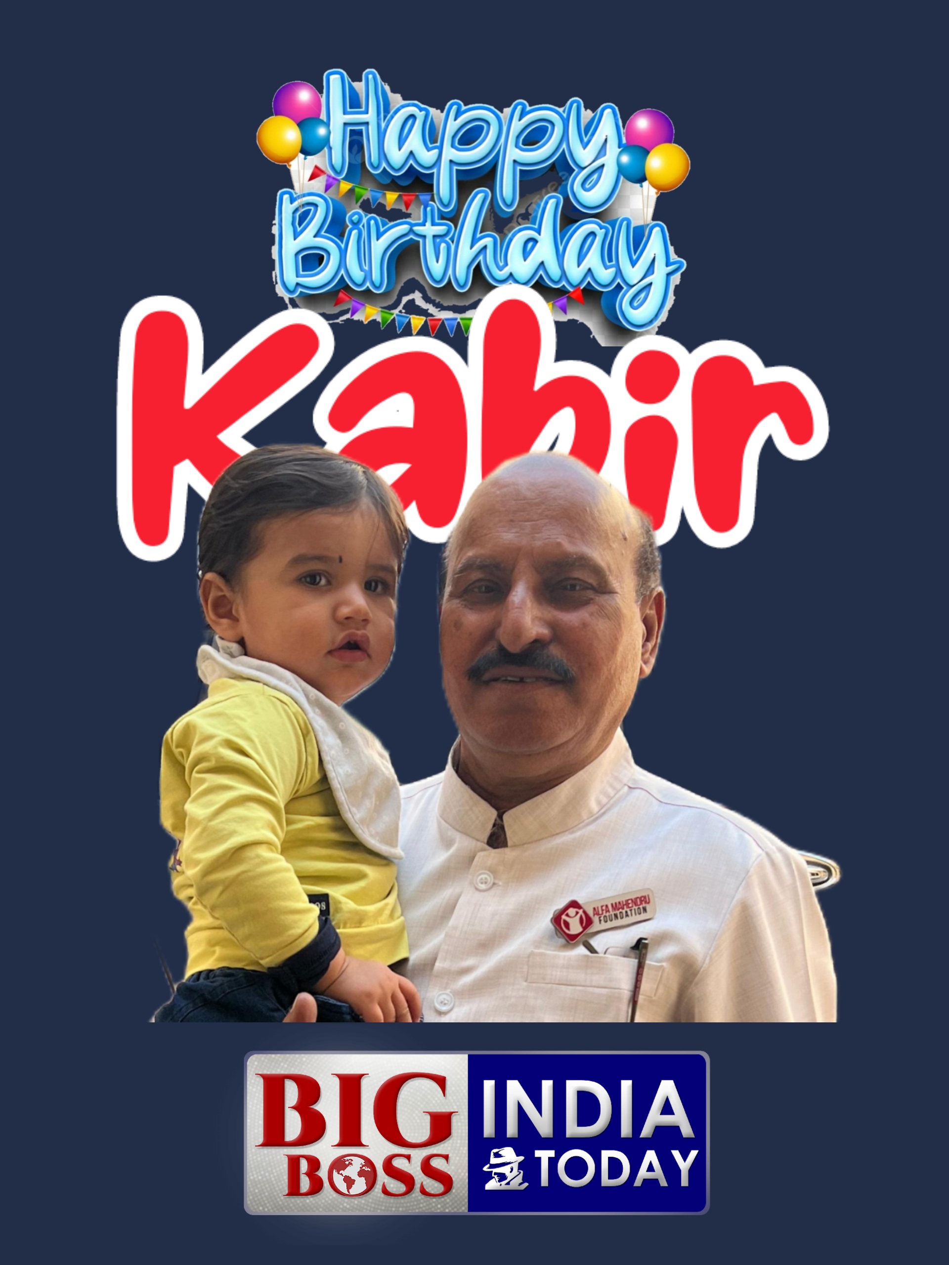 Happy Birthday Dear Kabir